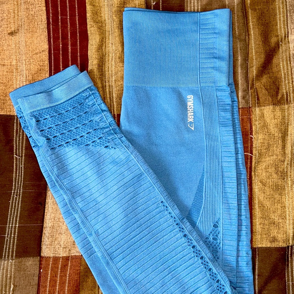 Gymshark Energy Seamless Leggings - Blue